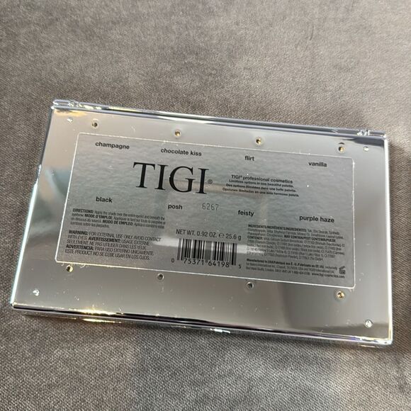 TIGI Professional Cosmetics High Density Eyeshadow Palette 8 Colors Mirror NEW - Picture 3 of 9
